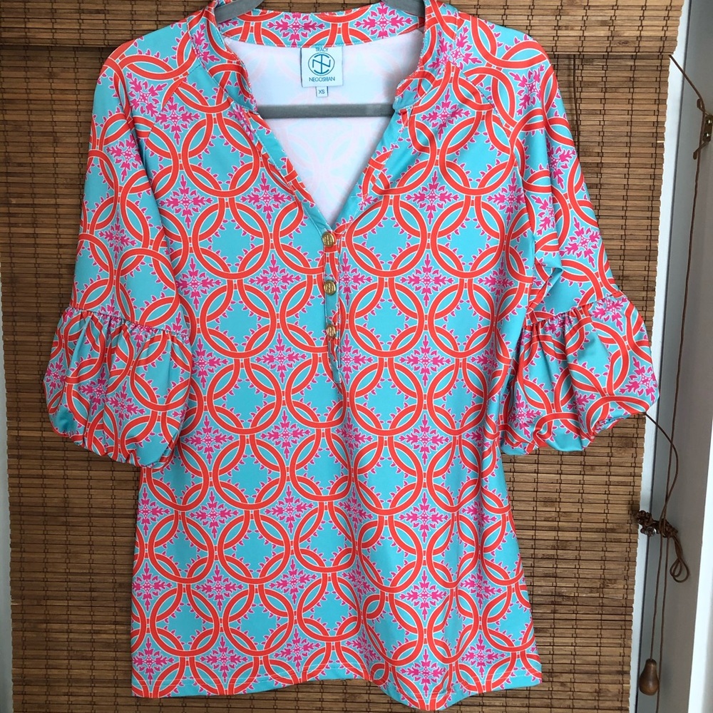 Tracy Negoshian bell sleeve top